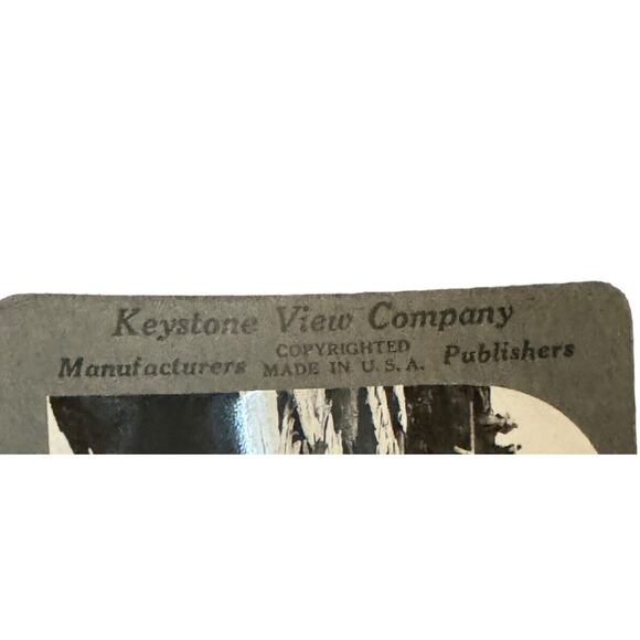 Norway Drying Codfish Fishing Stereoview 25674 145g Keystone View Company - Picture 3 of 4